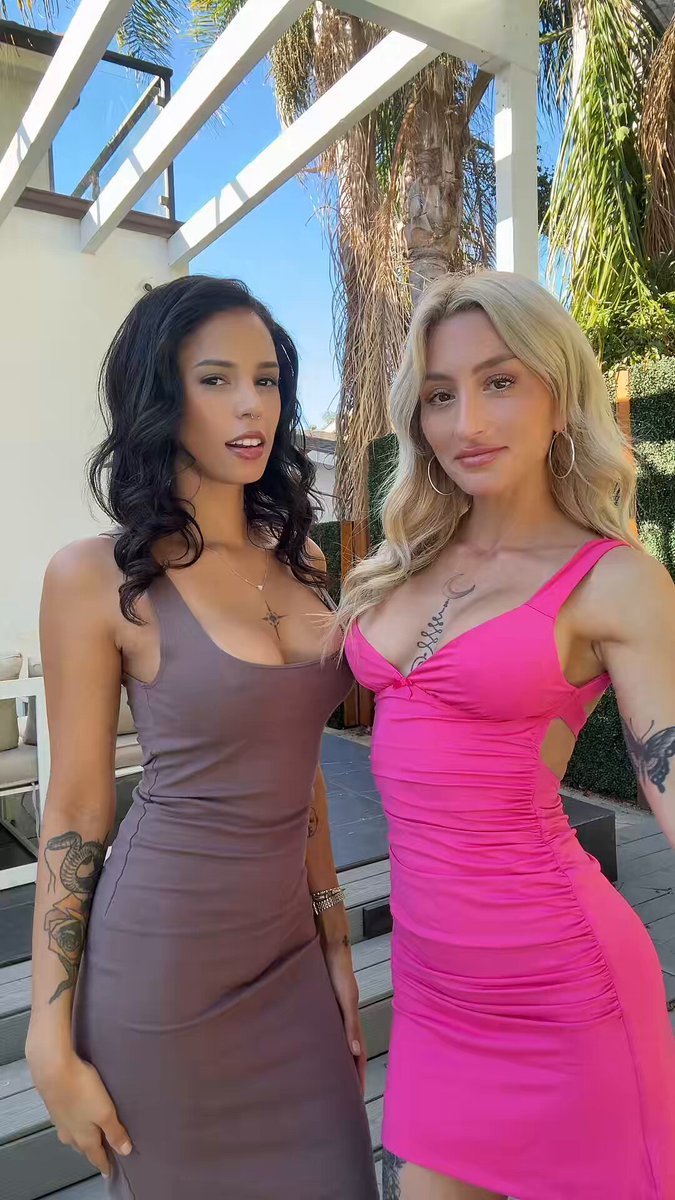 Always a fun day on set when you get to fuck your IRL friend 😻👯‍♀️ thank you for the pairing @GF_Films @Jazmeetswrld_