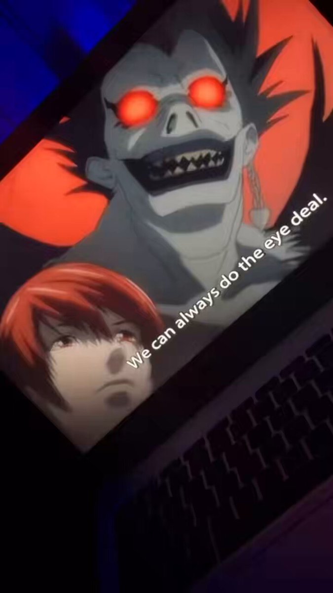 watching anime on the laptop just hits different